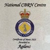 Resolve Receives Recognition for CBRN Excellence from UK National CBRN Centre