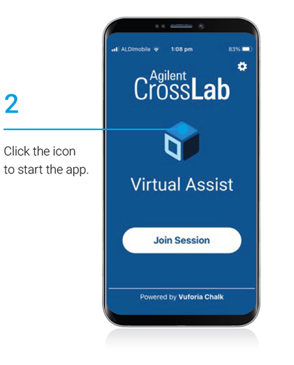 Launch CrossLab Virtual Assist App