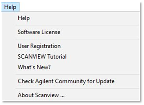 Scanview Help
